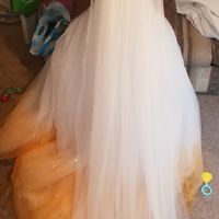 Dip dyed wedding dress - 1