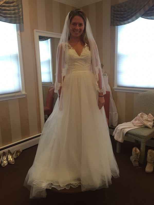 My wedding dress is in!!!