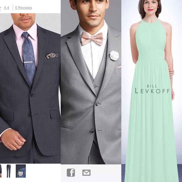 Did you love or hate the Blue Tuxedos your groom/groomsmen wore? (Not navy blue)