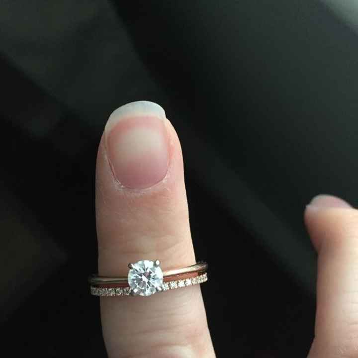 Picked out my wedding band today!! Pics