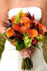 Fall Brides.... can I see what your thinking or what you did for your bouqets?