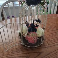 Navy and Blush Tables - 1