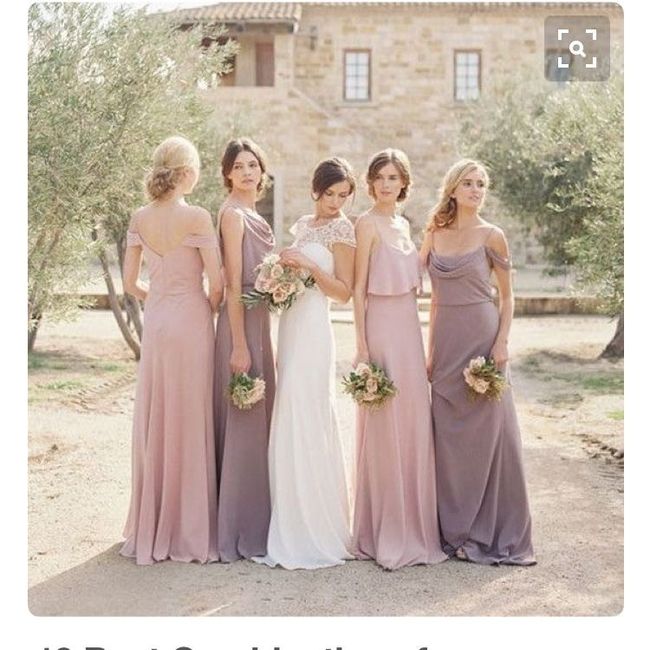 Should bridesmaid dresses be the same?