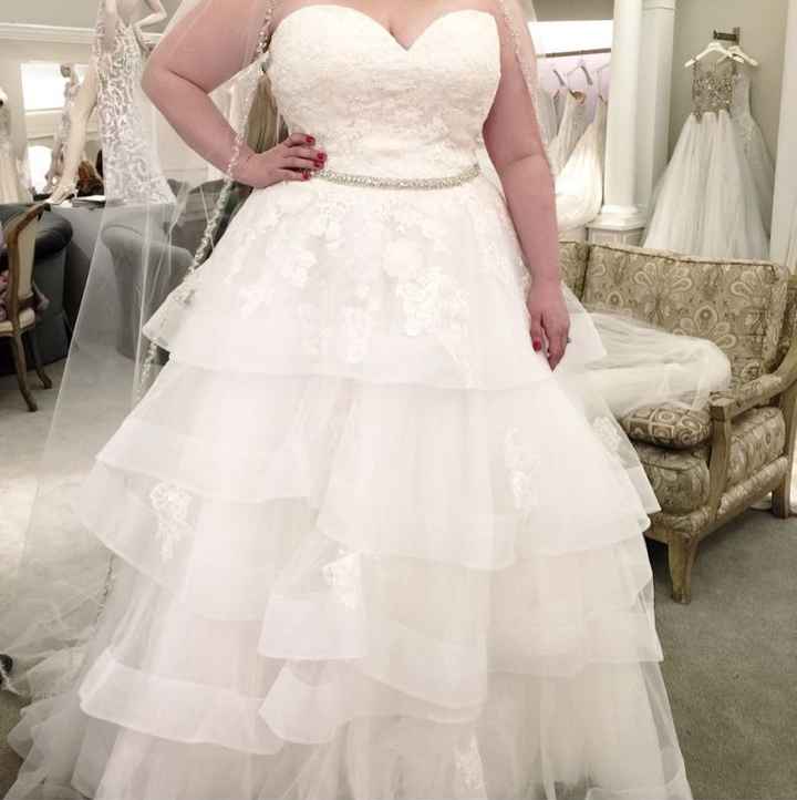 My dress is in...now I want to see yours!