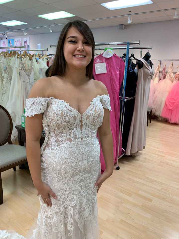 Shape wear for lace and cutout dress - 1