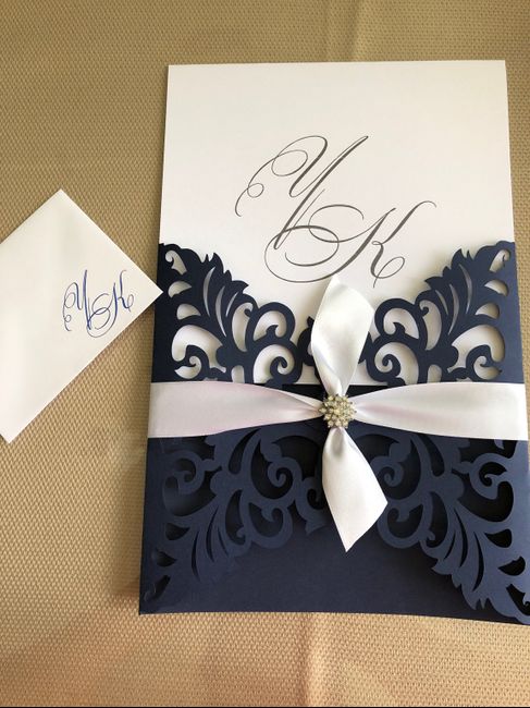 Show me your wedding invitations! 1