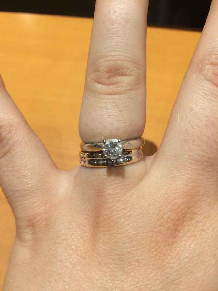 I wanna see wedding bands!!!