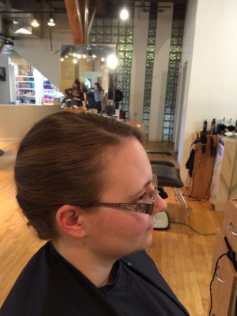 Wedding Hair Trial Had problems