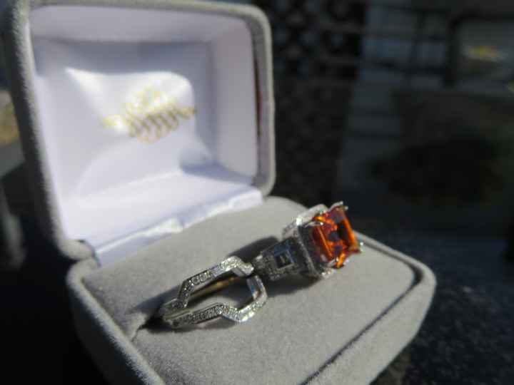 My sapphire engagement ring... show me yours?