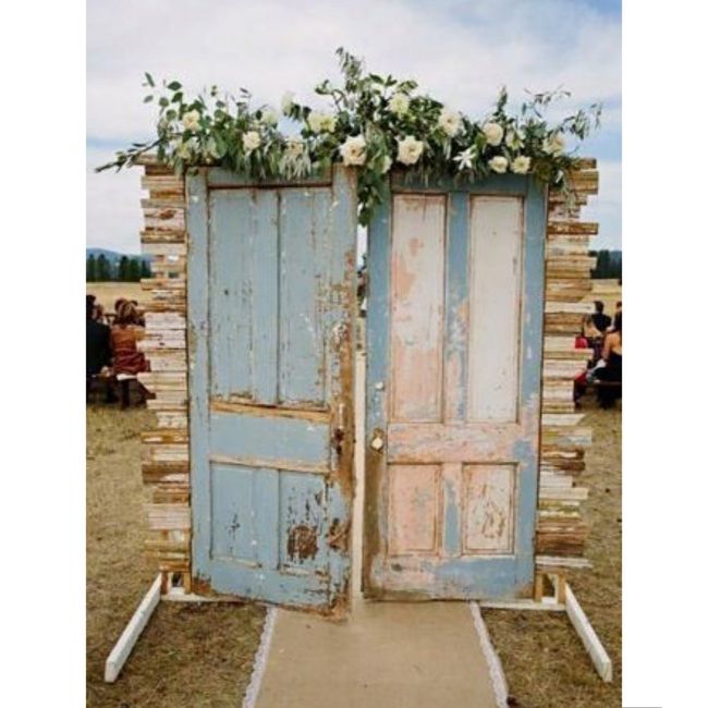 Wedding Entrance Doors 1