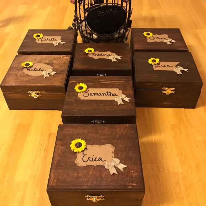 Bridesmaid boxes