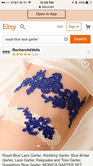 Show me your something blue!