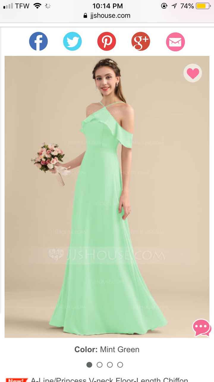 Bridesmaids Dresses to Complement Mine - 1