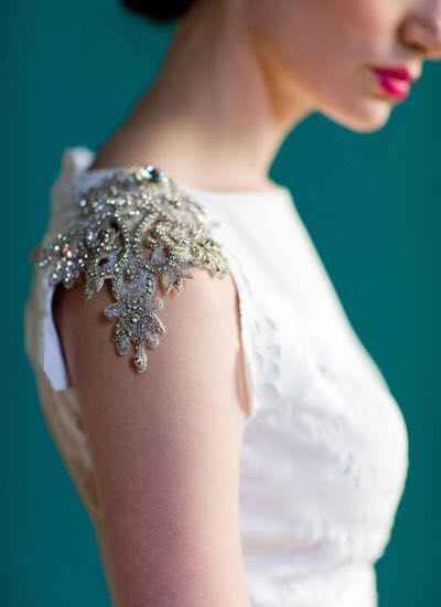 Personal Touches On a Wedding Dress - 1