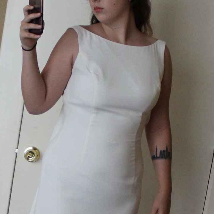 Personal Touches On a Wedding Dress - 2