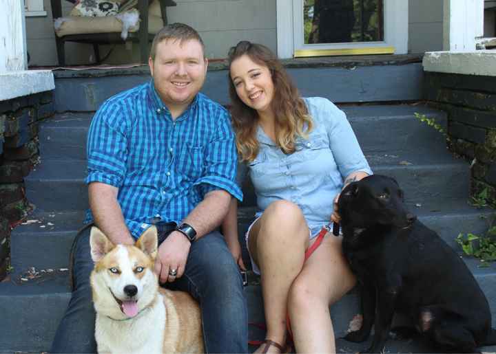 Are you including your pet in your engagement pictures? - 1