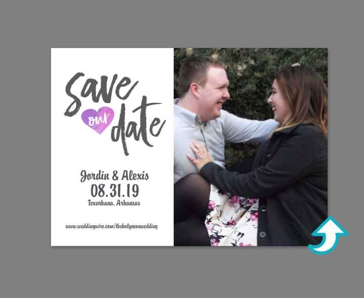 What would you have done differently with you Save The Dates? - 1