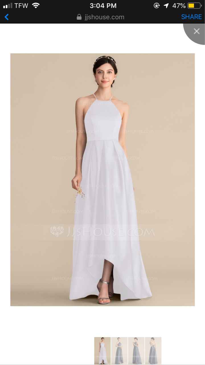 Unmatched bridesmaid dresses? - 2