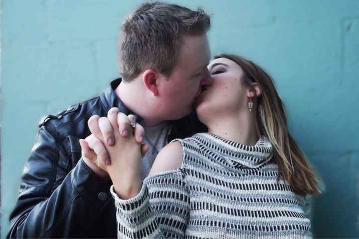 Show off your weird engagement pic - 1