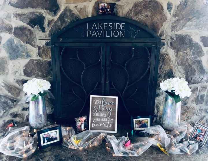 What are some cute memories you guys are putting in your wedding? - 1