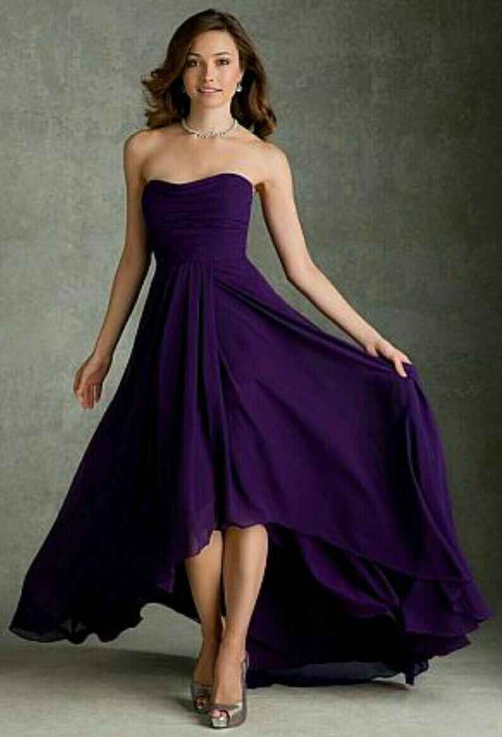 The difference in dresses?