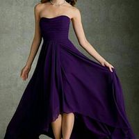 The difference in dresses?