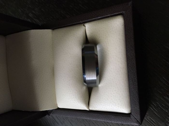 Just got his ring in!