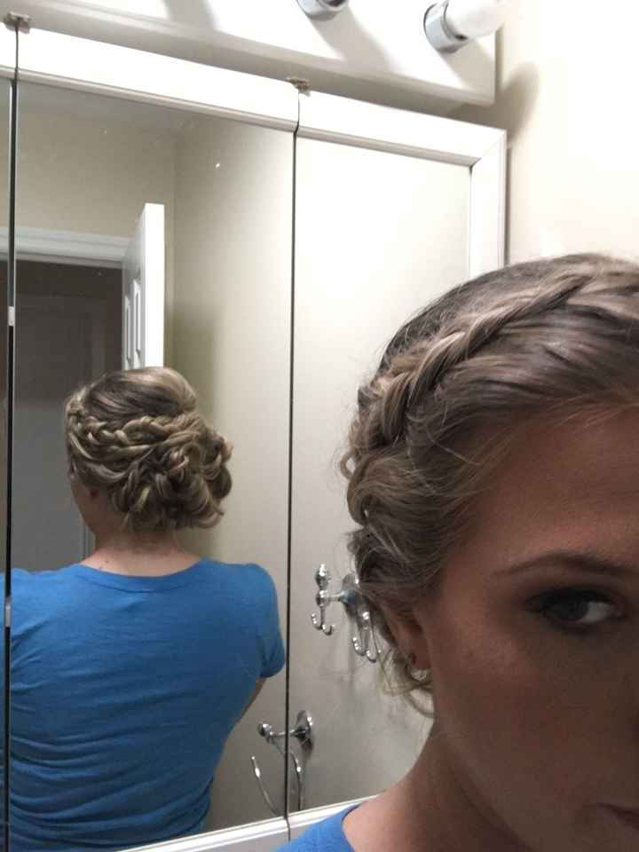 Hair and Makeup trial <3