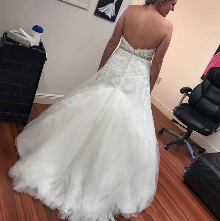 Got my dress back!