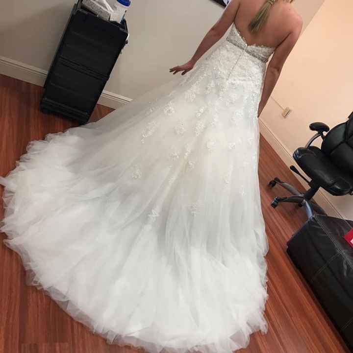 Got my dress back!