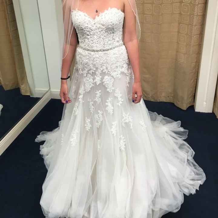 Got my dress back!