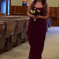 Burgundy Bridesmaids