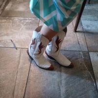 Here are my wedding boots