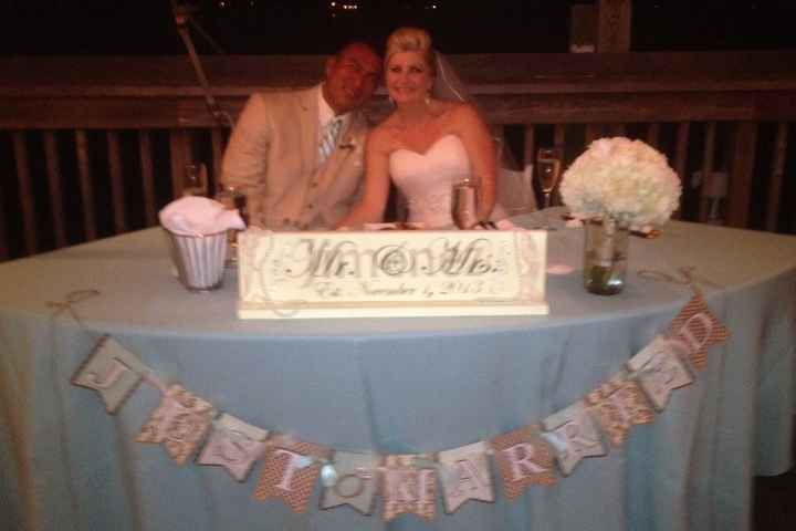 We did it! We exchanged a couple of forevers. (Pics)