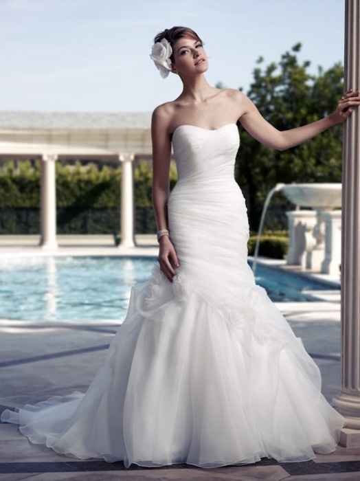 Show me you in your dress versus the model!