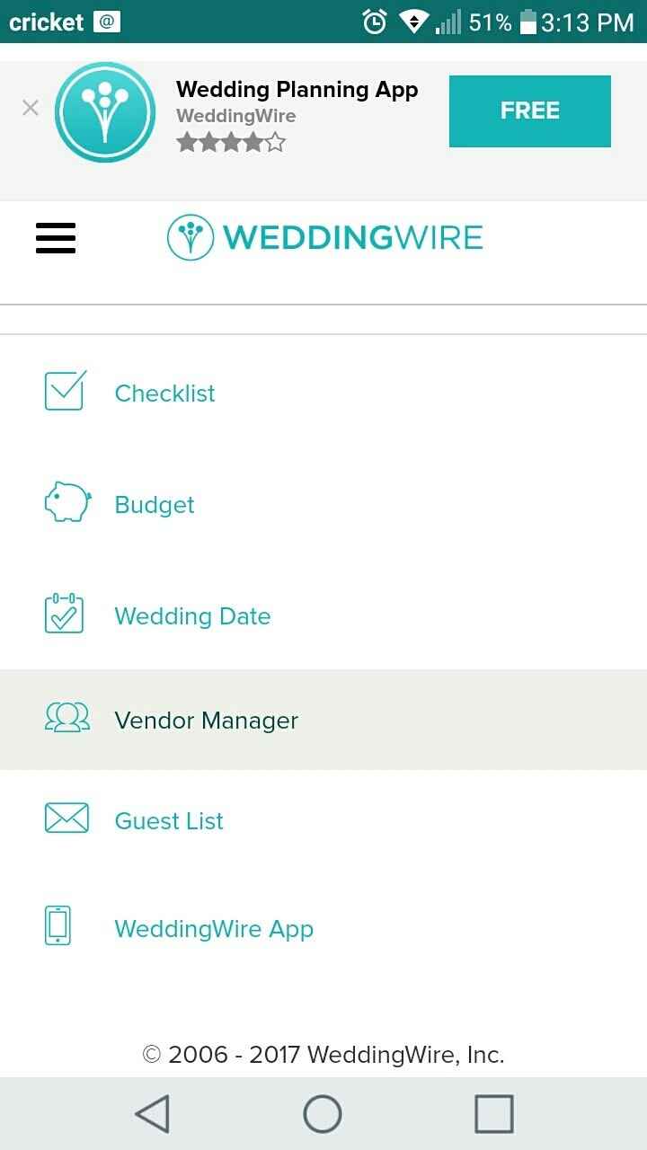 Wedding website