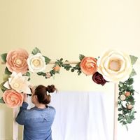 DIY Flower Wall