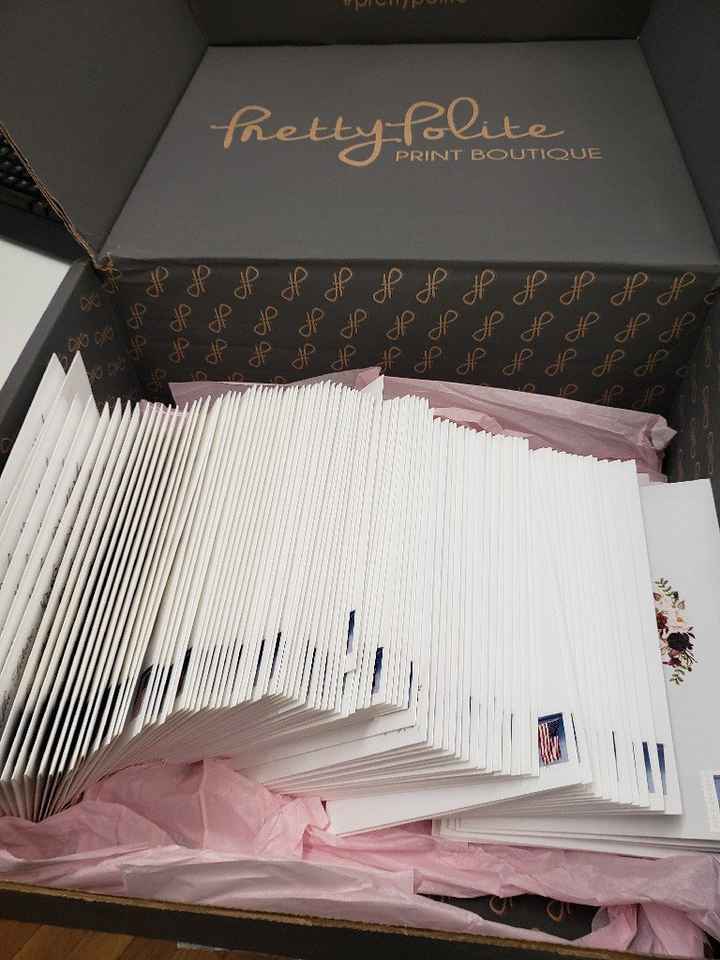 Invitations Mailed! - 1