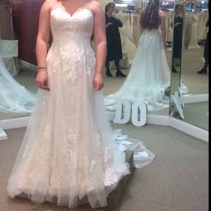 Said yes to my dress!! 💜💜💜 - 2