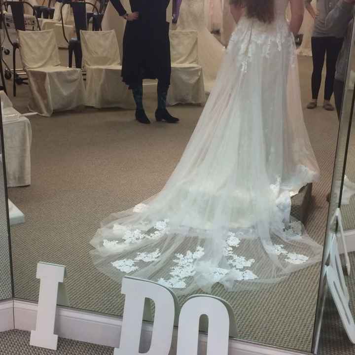 Said yes to my dress!! 💜💜💜 - 3