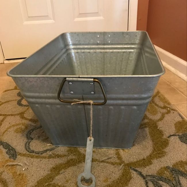 Galvanized Metal Tubs As Coolers 1