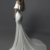 Beach wedding dress