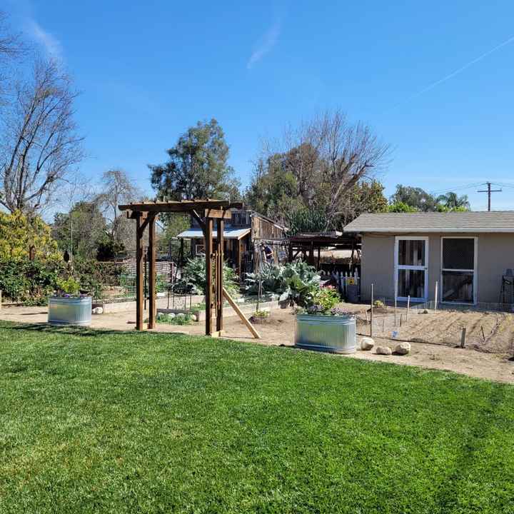 diy Backyard Wedding Woodwork - 5