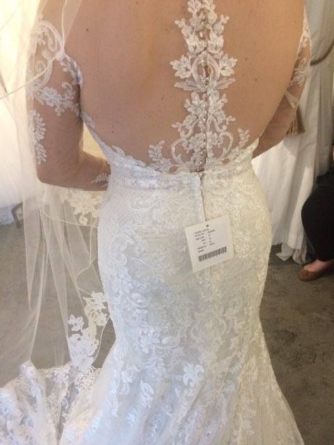 Yay i found the dress! Ornate...so what length/style veil would look best to you? - 2