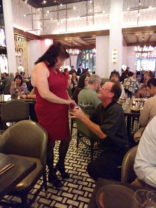 Proposed to me at Hell's Kitchen in Las Vegas!!  Excellent!