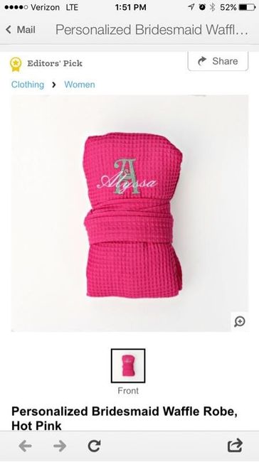 Bridesmaids gift help