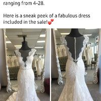 How many... dresses have you tried on? - 1