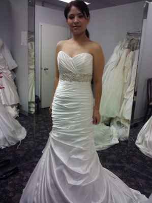 Can we see your dress?