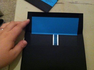 My DIY pocketfold invites