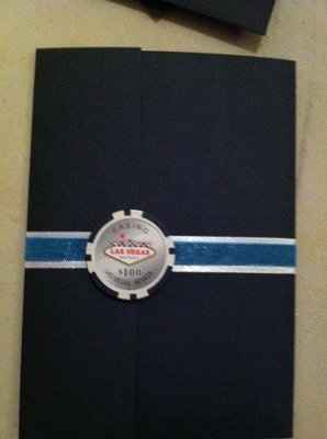 My DIY pocketfold invites